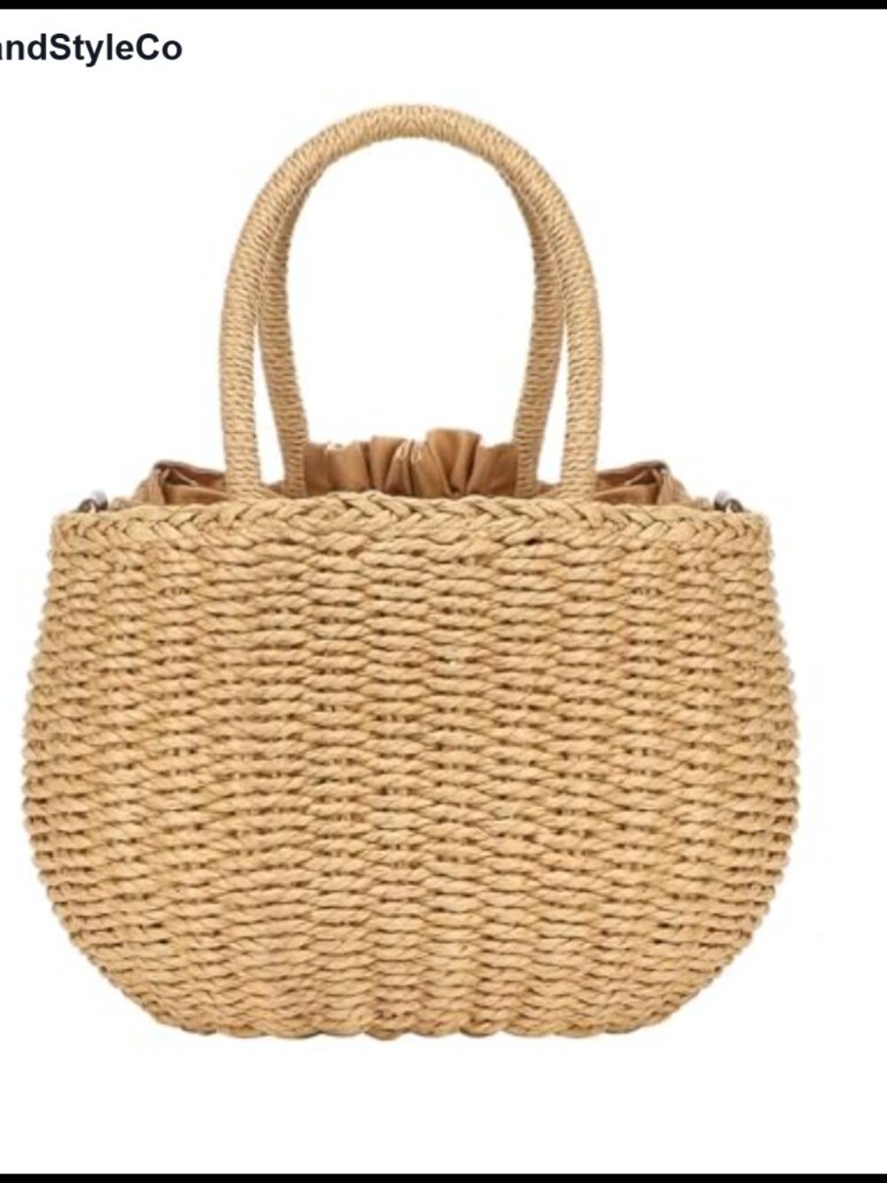 Straw Hobo Bag Woven Crossbody Handbag Beach Purse Tote